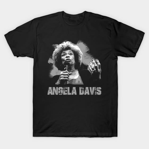 Angela Quotes Inspirational T-Shirt for Social Justice Advocates T-Shirt by Anime Character Manga